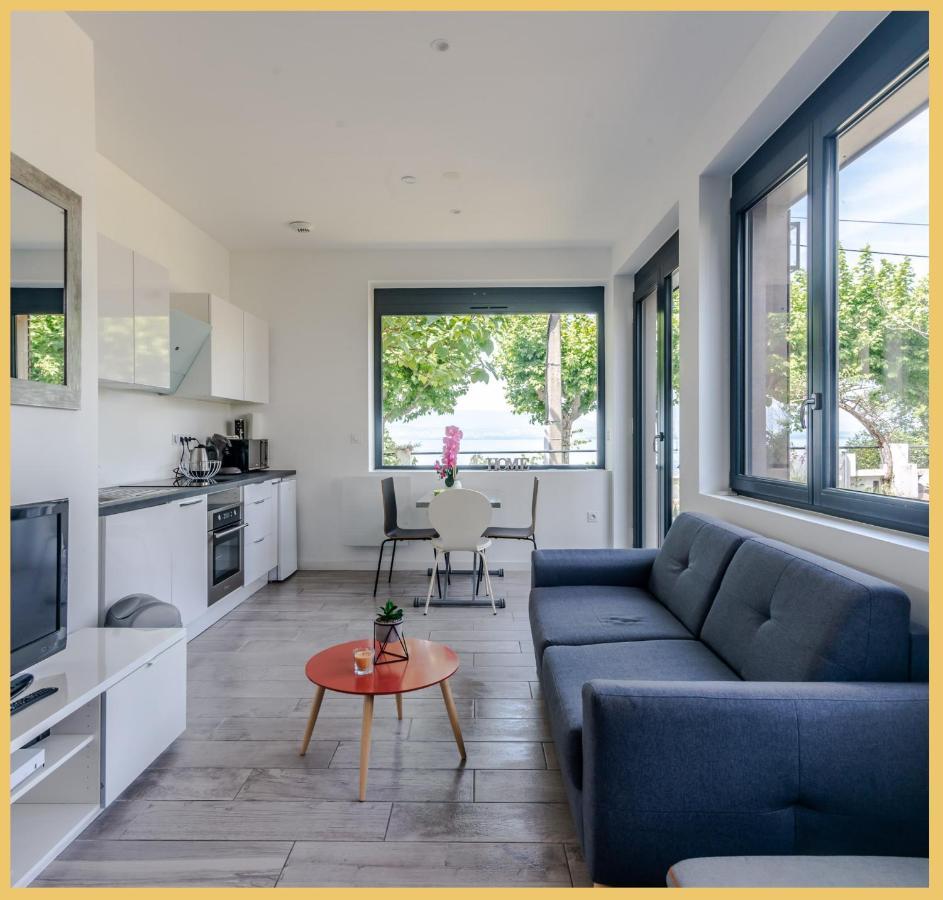 Appartement Cozy 1 Panoramique Lac Leman Thonon-Les-Bains Exteriér fotografie