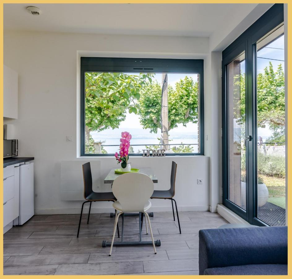 Appartement Cozy 1 Panoramique Lac Leman Thonon-Les-Bains Exteriér fotografie