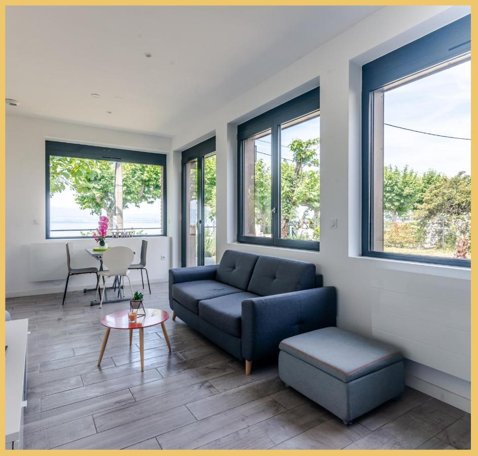 Appartement Cozy 1 Panoramique Lac Leman Thonon-Les-Bains Exteriér fotografie